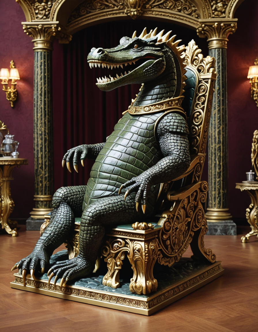 turbosc3231129231129142430_A crocodile statue with an ornate throne made fr_00284_.png